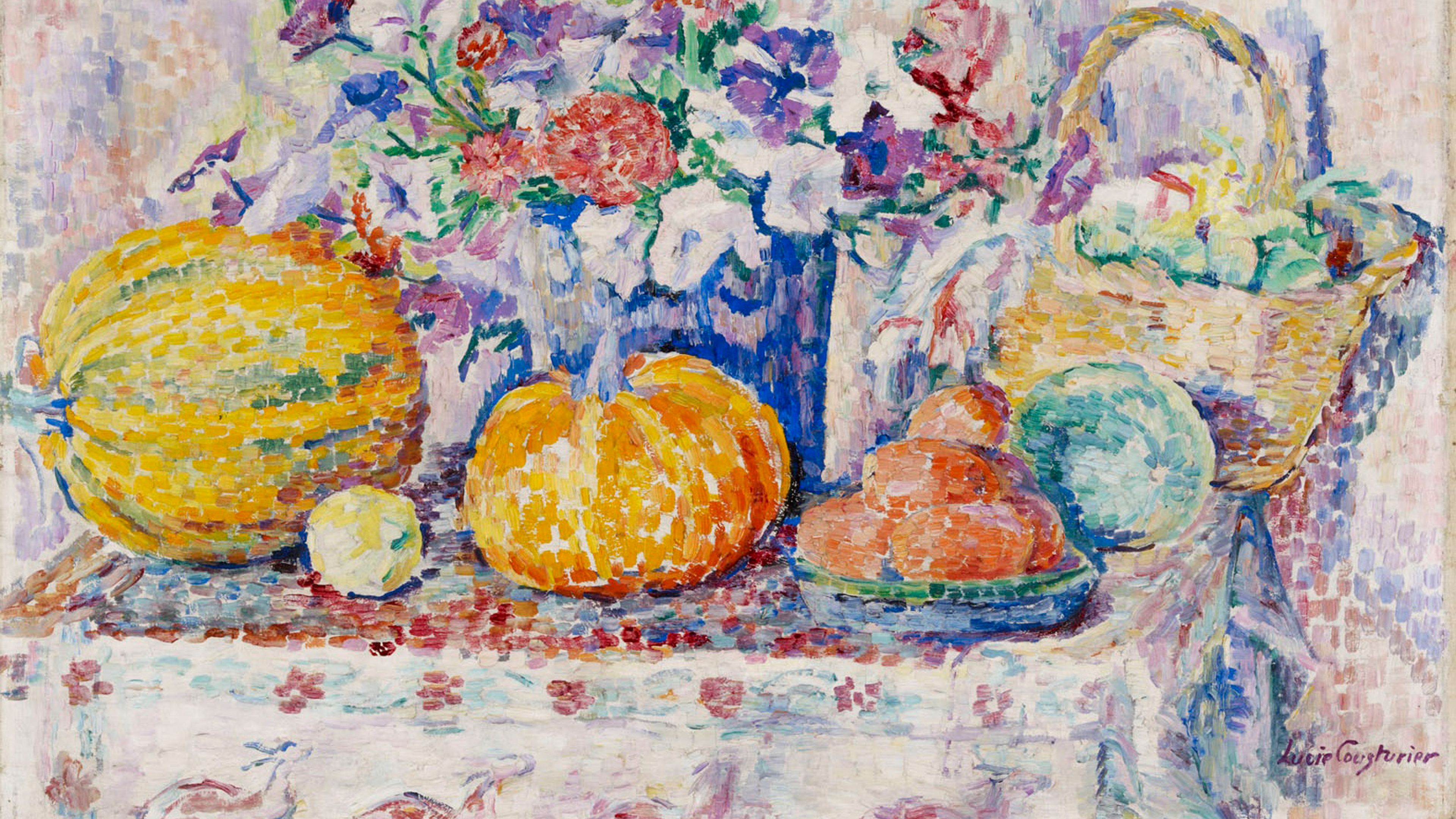 Sunlit Harvest Table