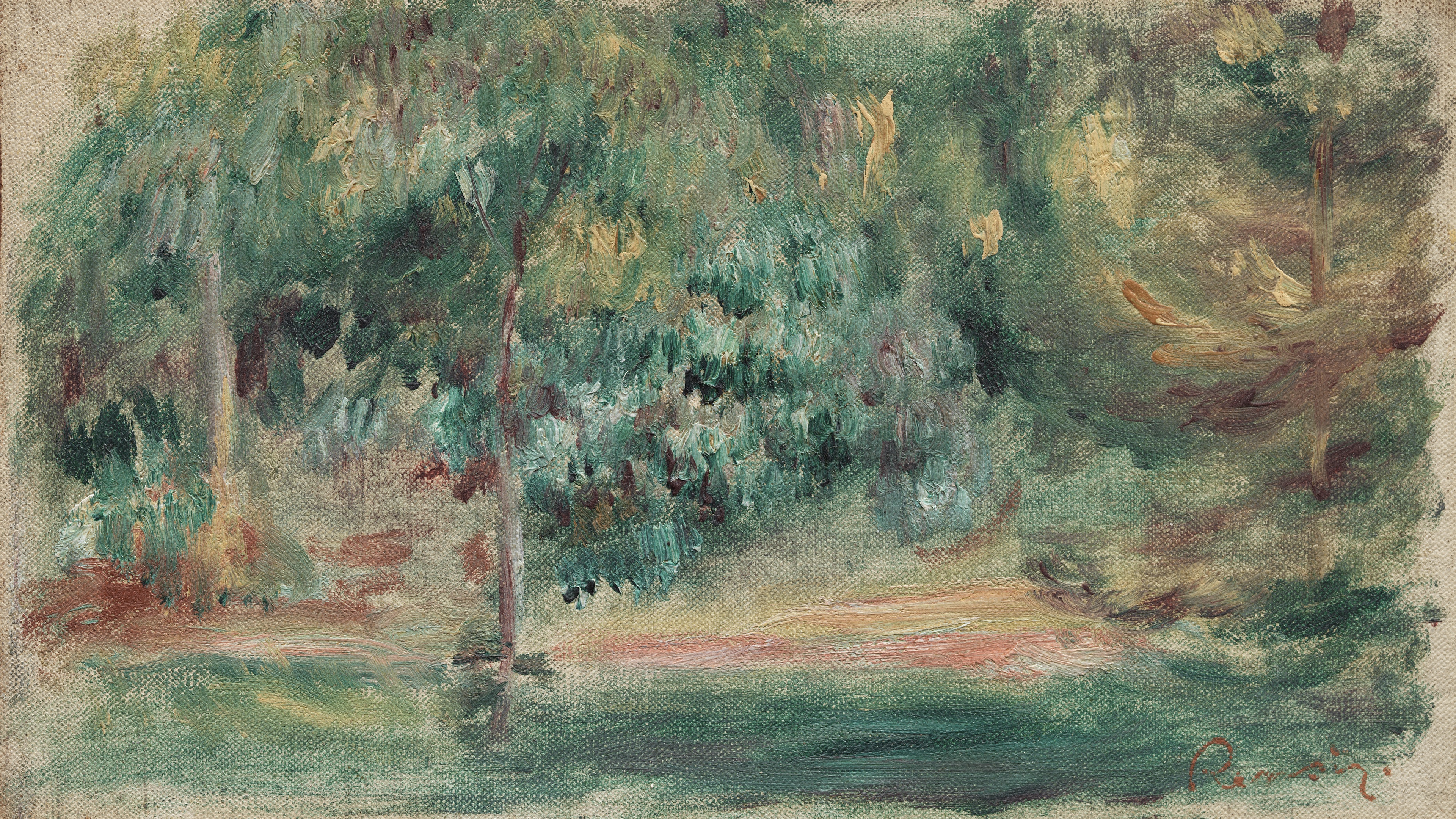 Dappled Woodland Grove