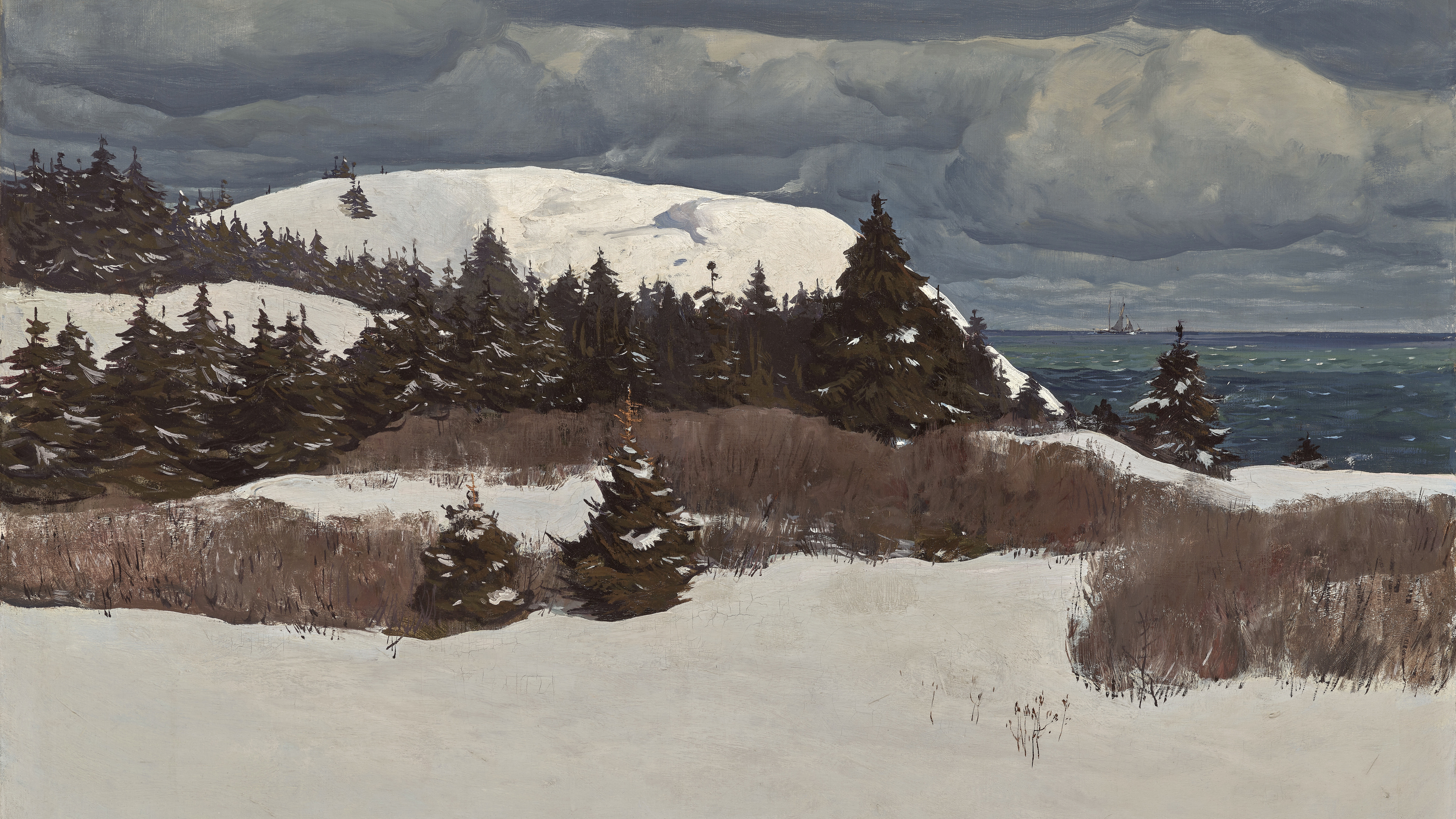 Frostbound Coastal Ridge