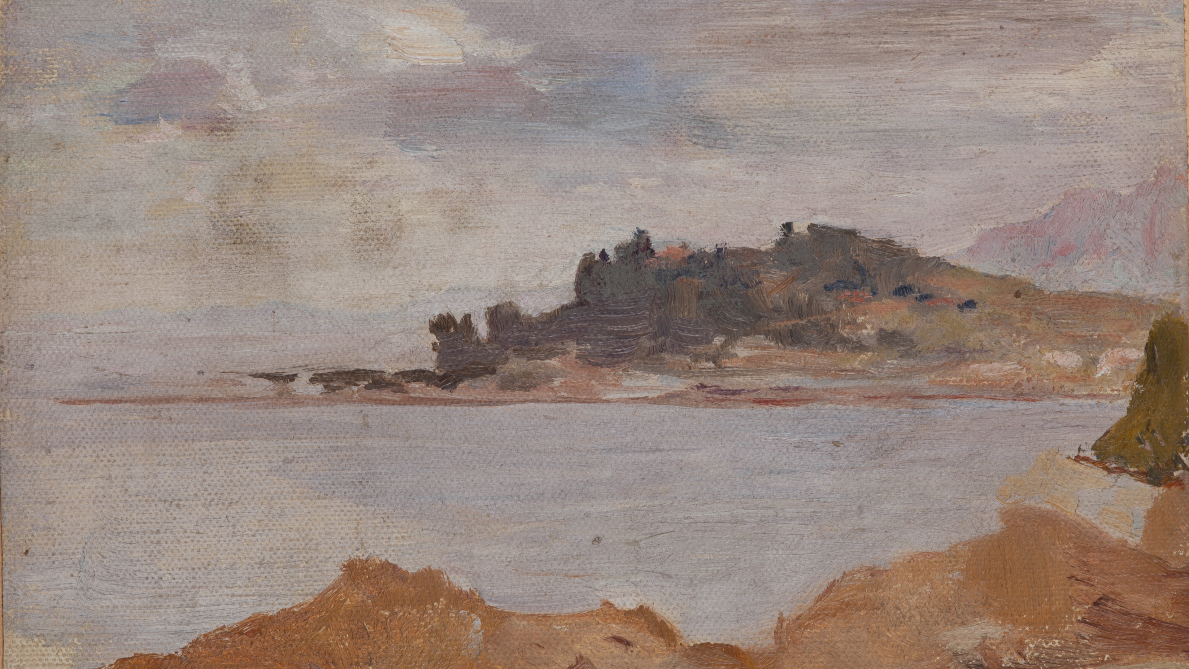 Dusty Coastal Horizon