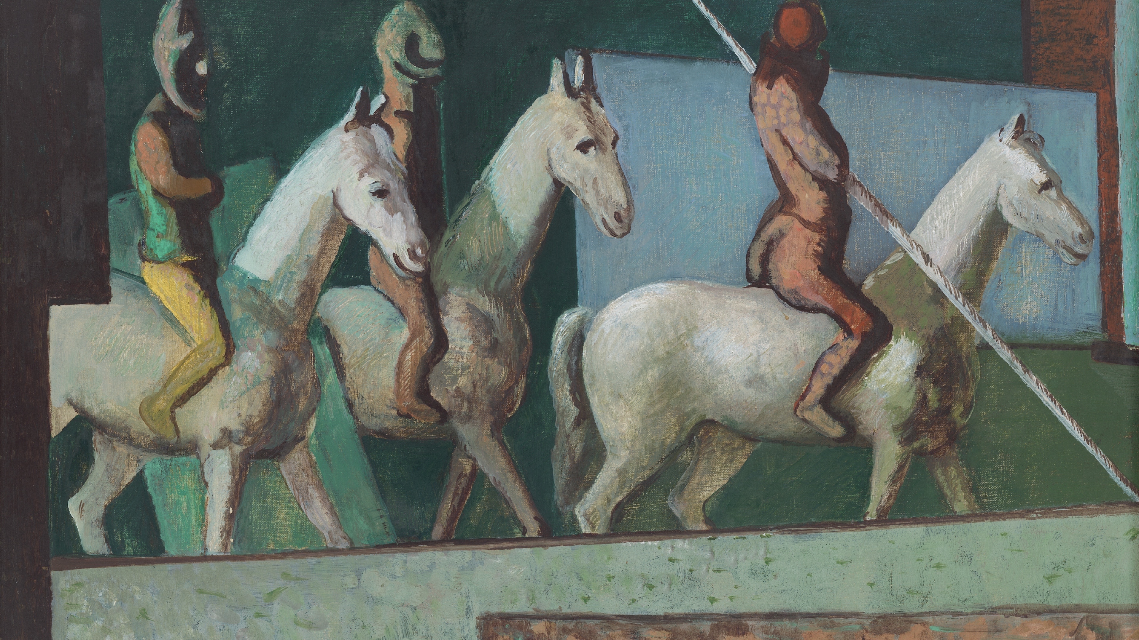 Procession in Emerald