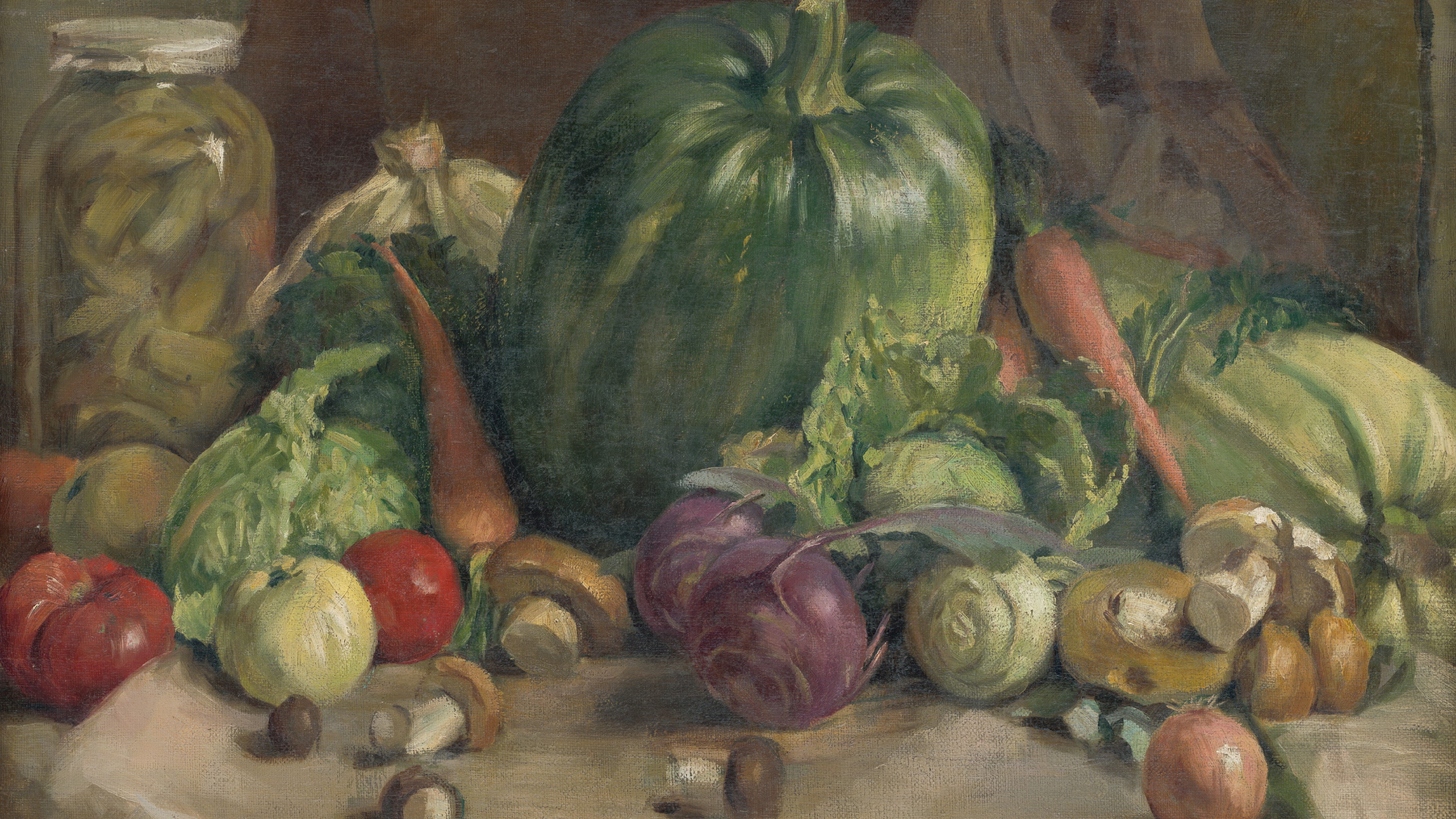 Harvest Garden Tableau
