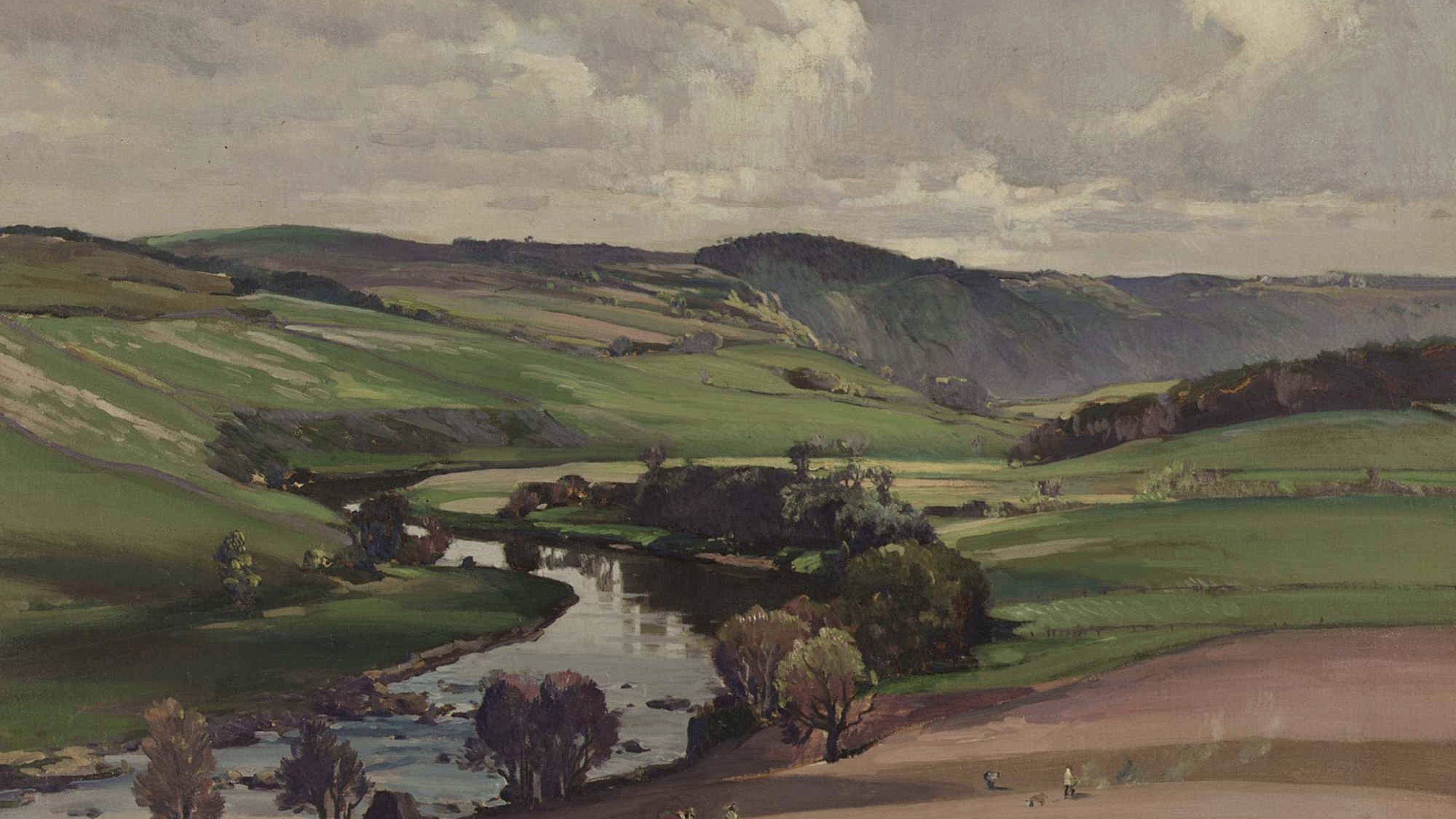 Overcast River Valley