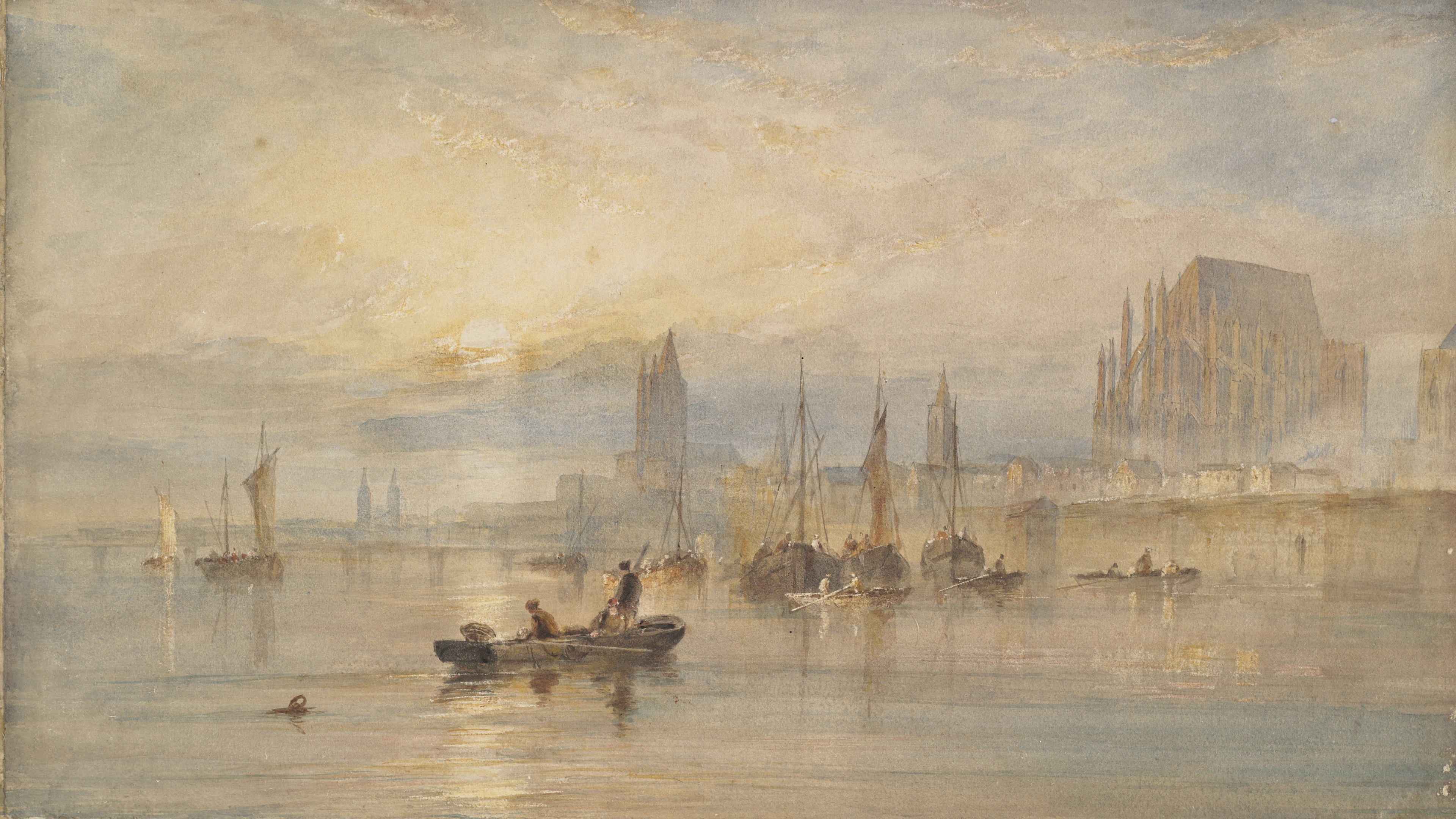 Luminous Harbor Dawn