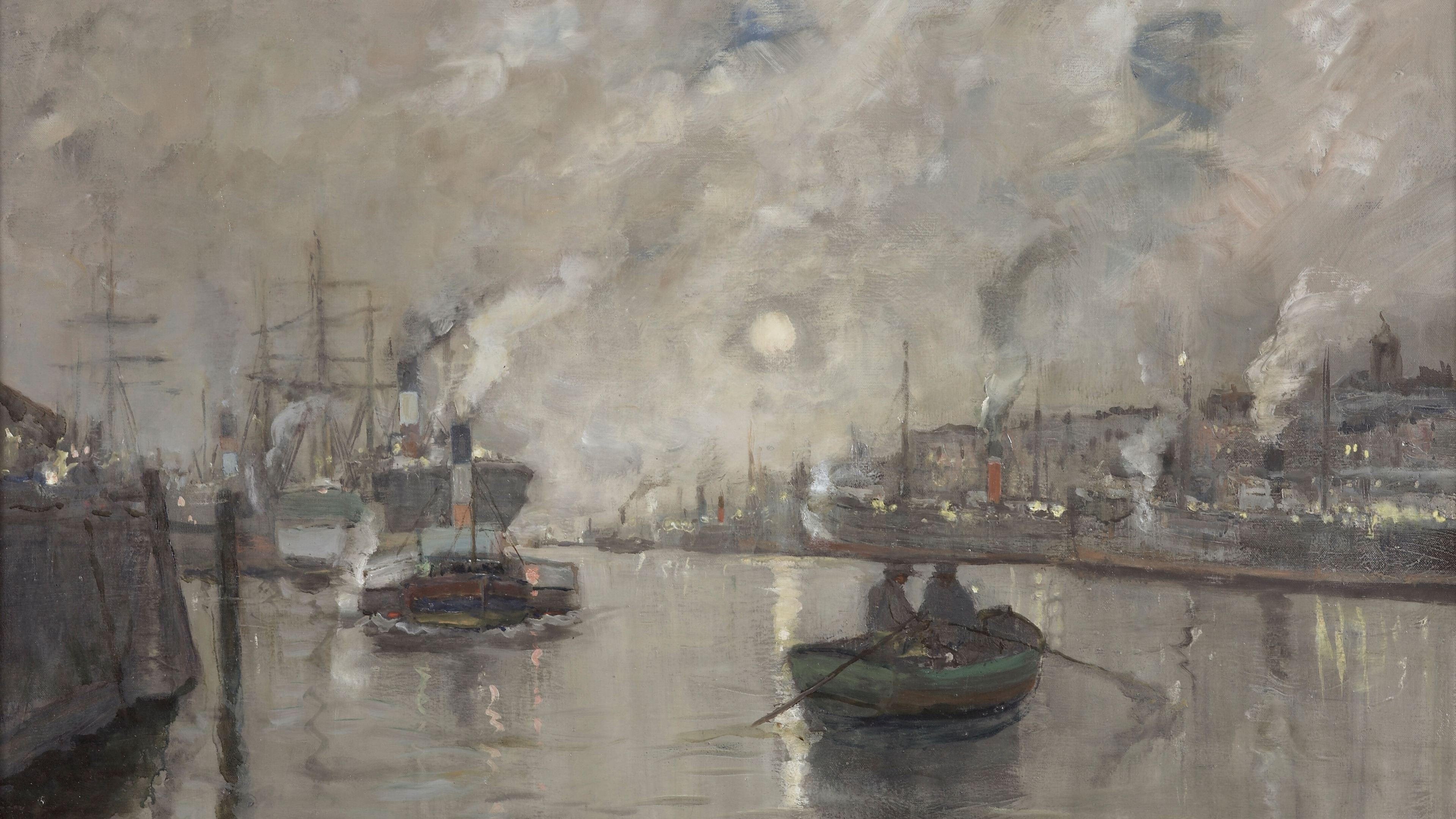 Smoky Harbor Dawn