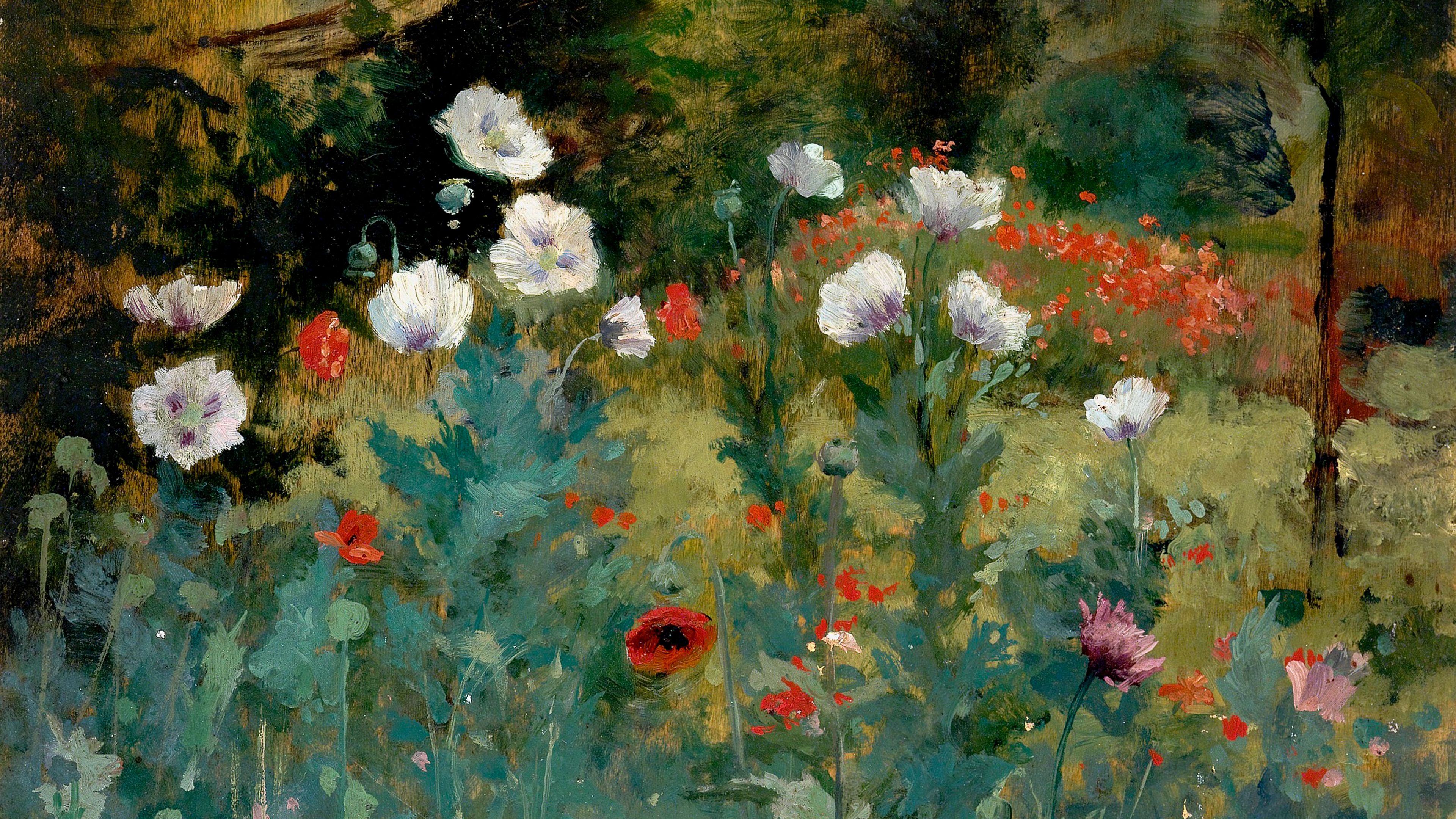 Pale Poppy Meadow
