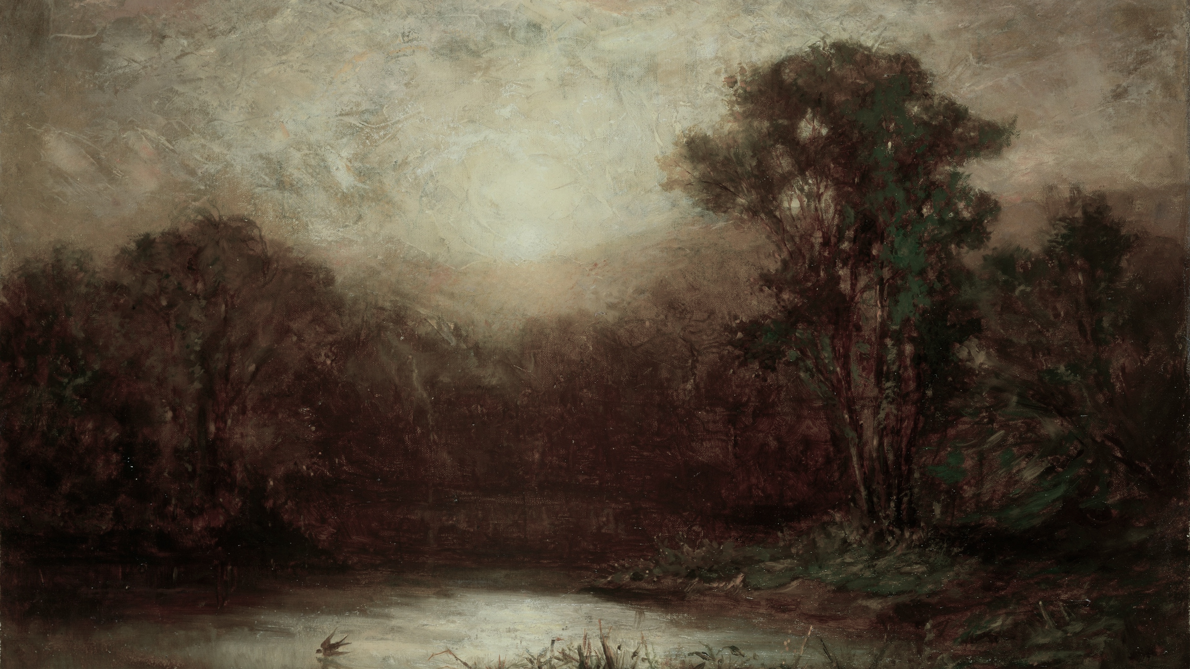 Somber River Twilight