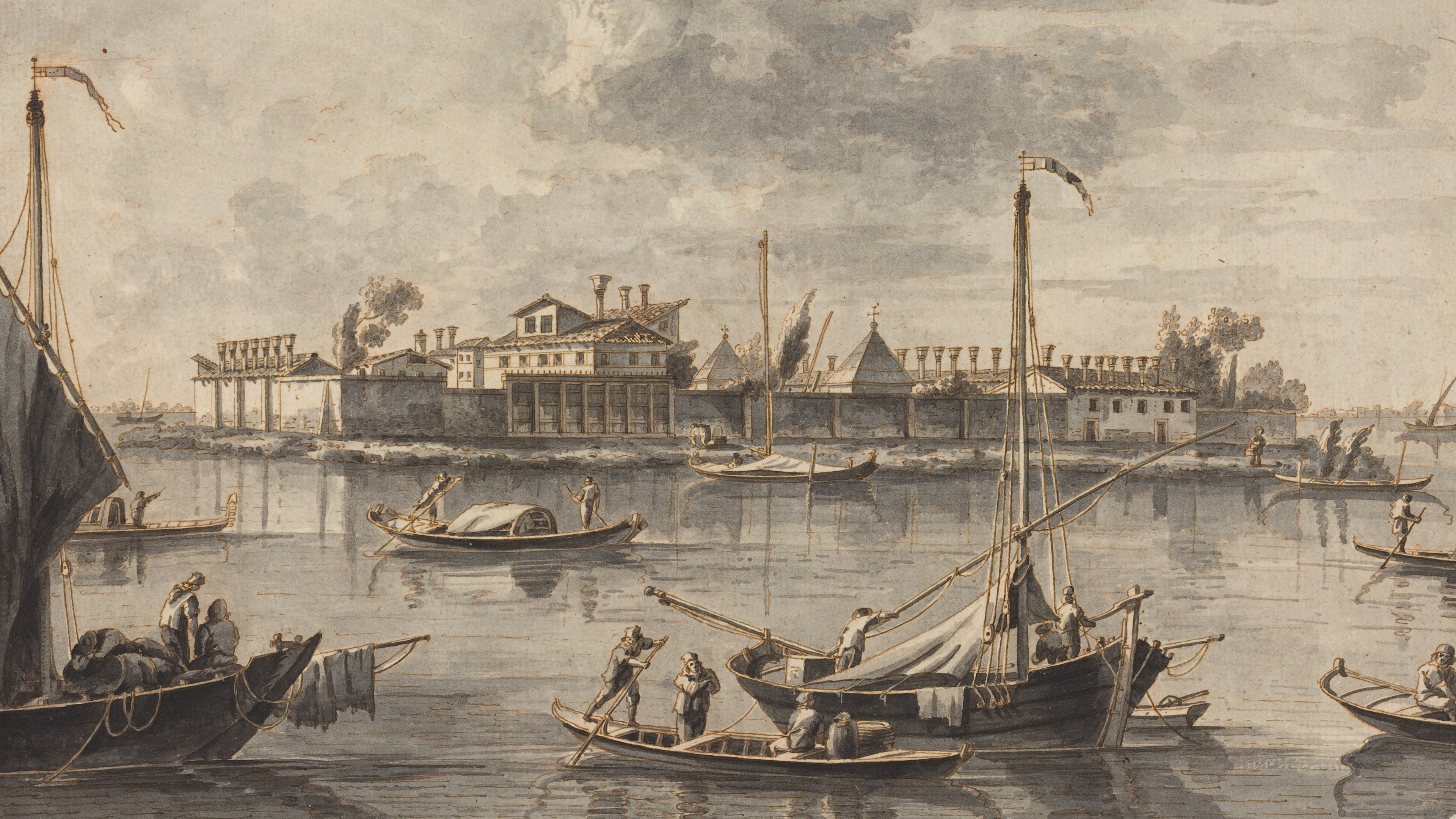 Muted Waterside Estate