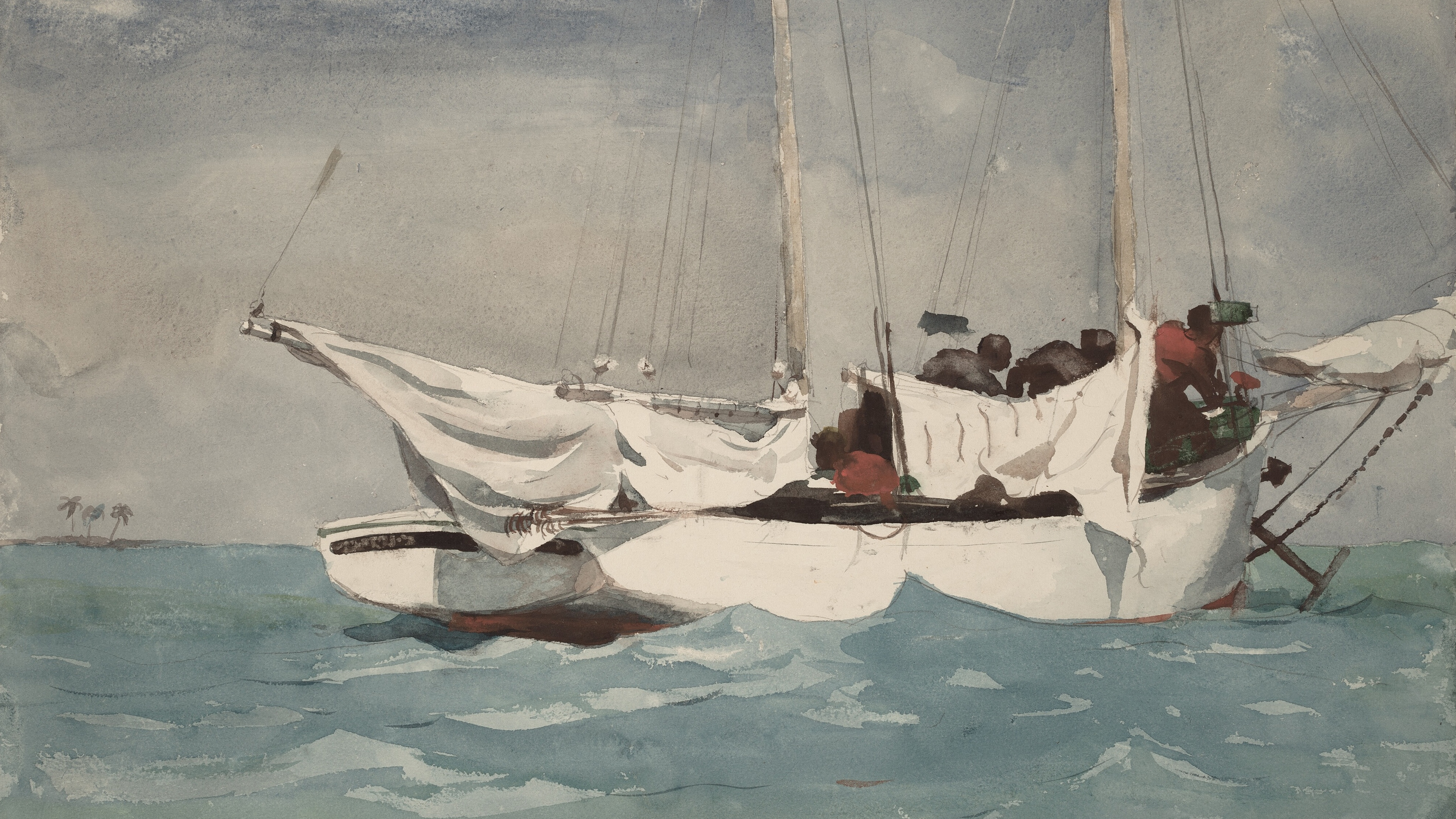 Sails at Anchor