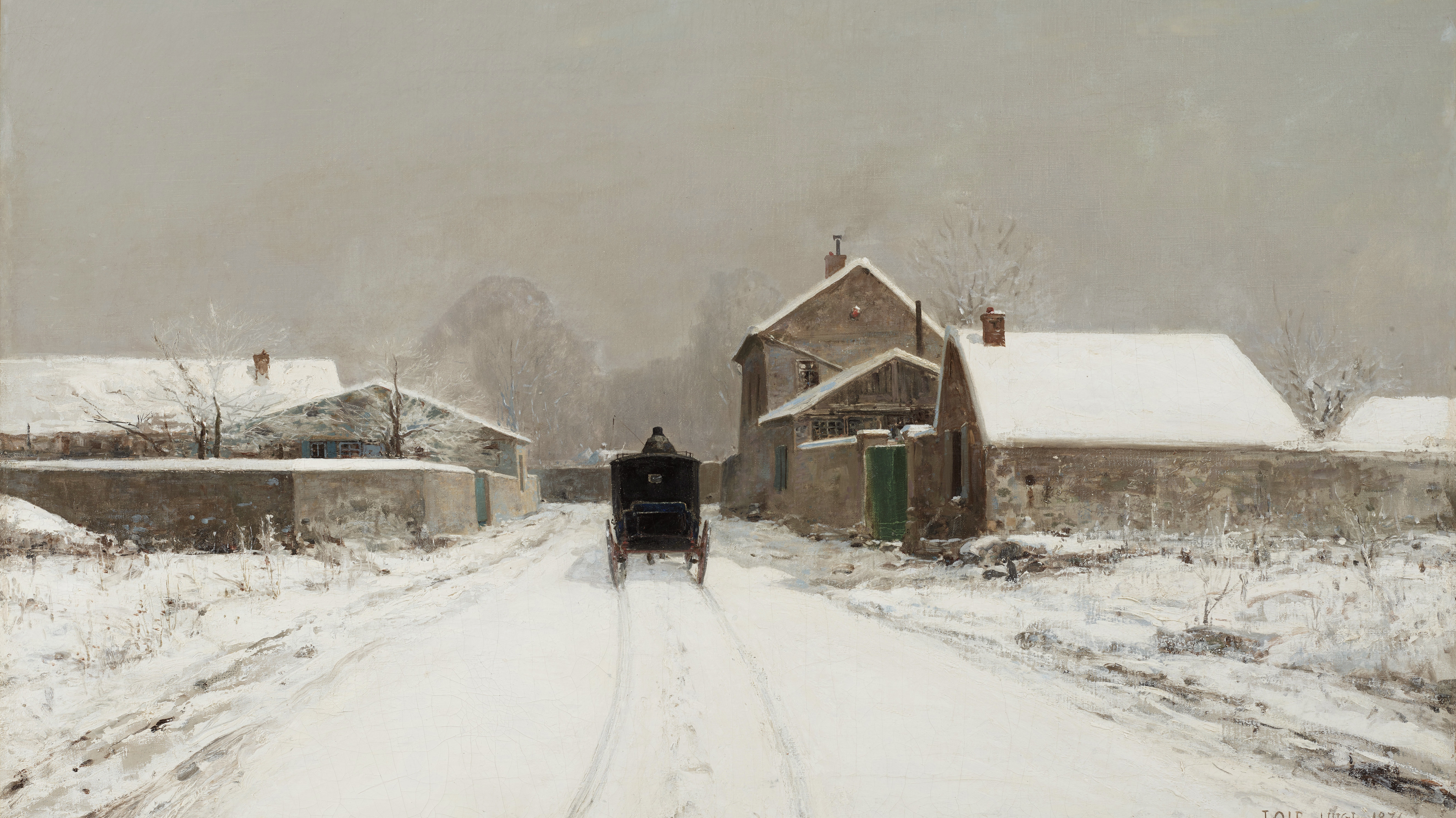 Silent Winter Journey