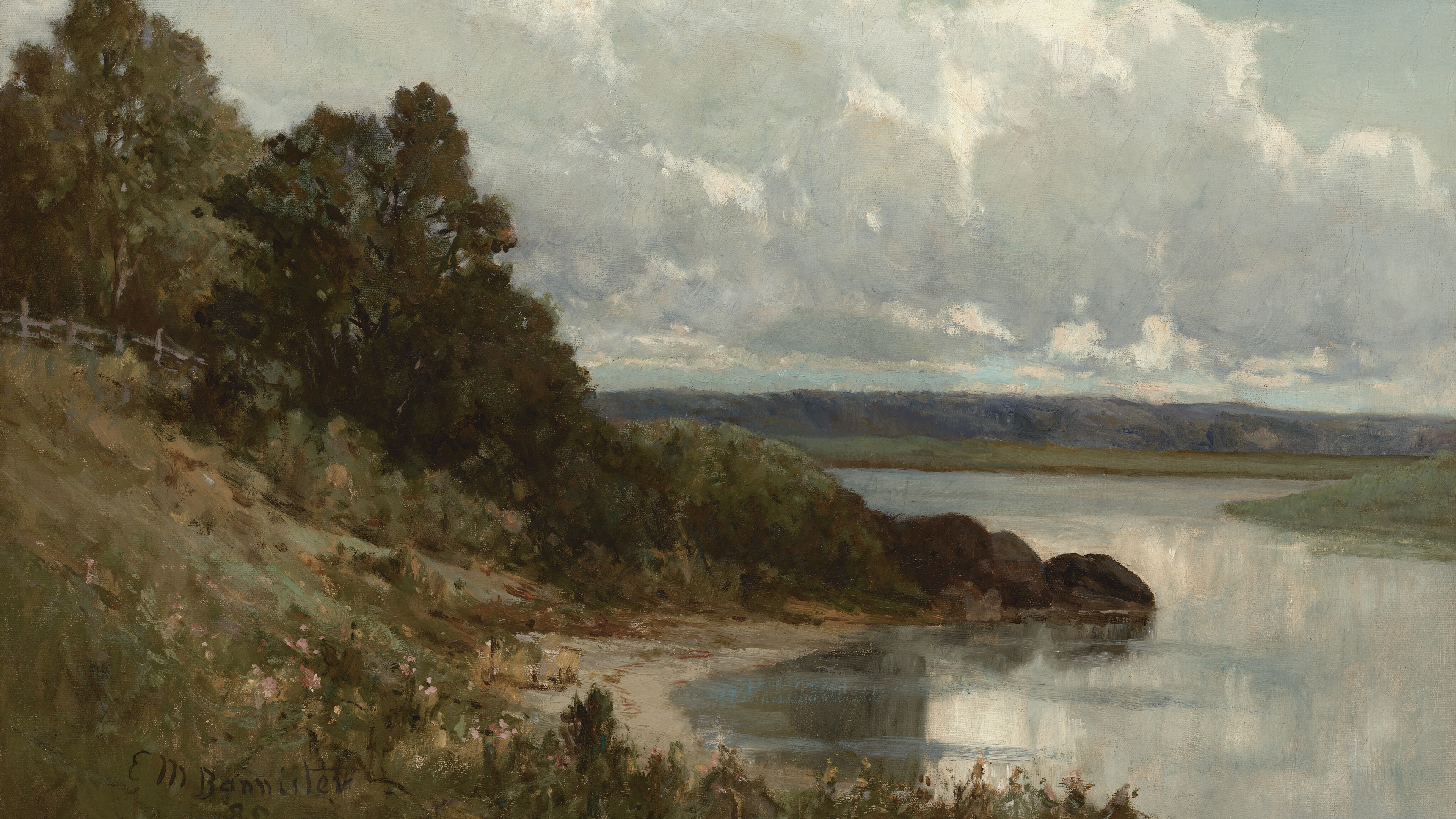 Overcast River Cove