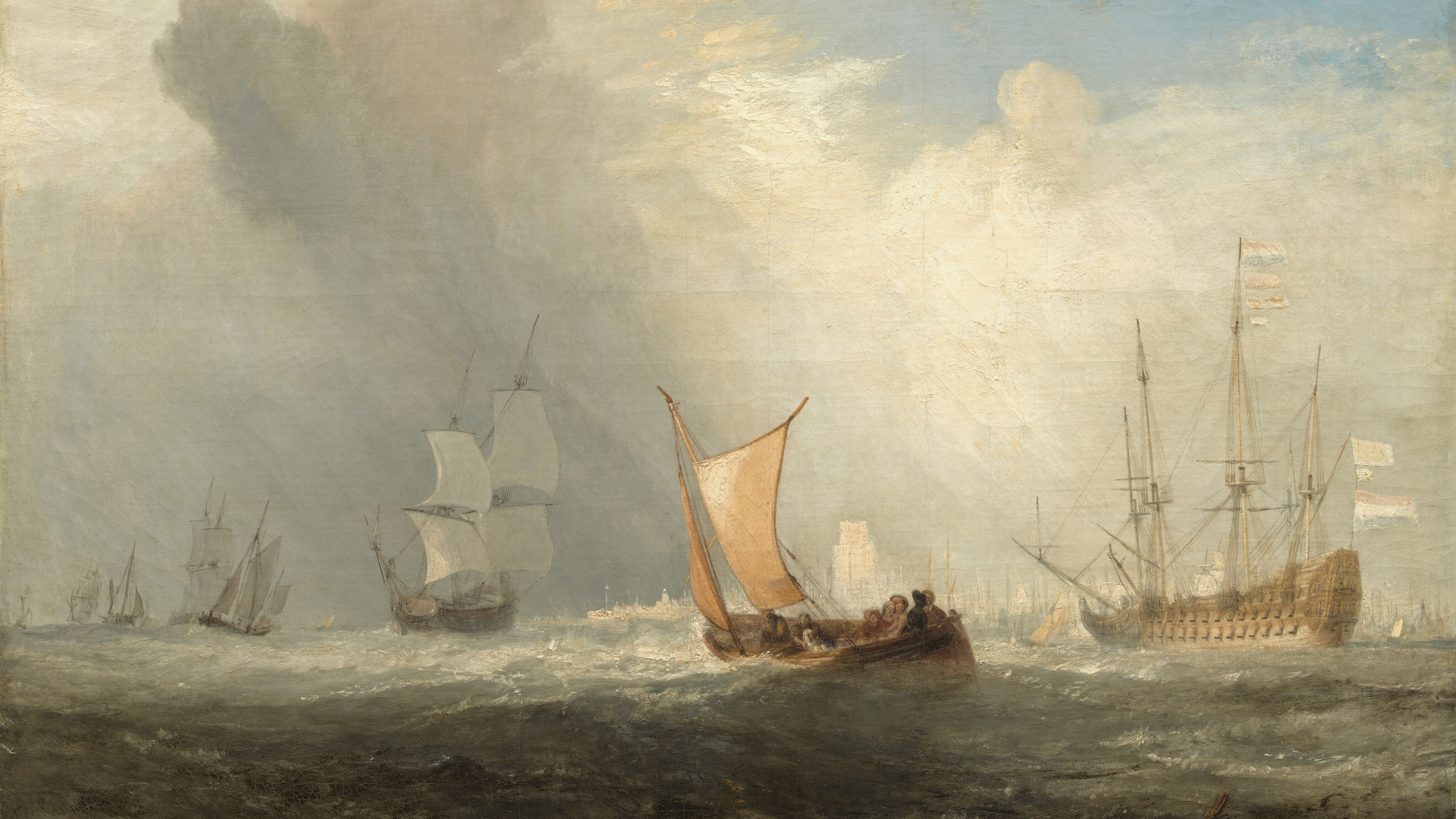 Turbulent Coastal Light