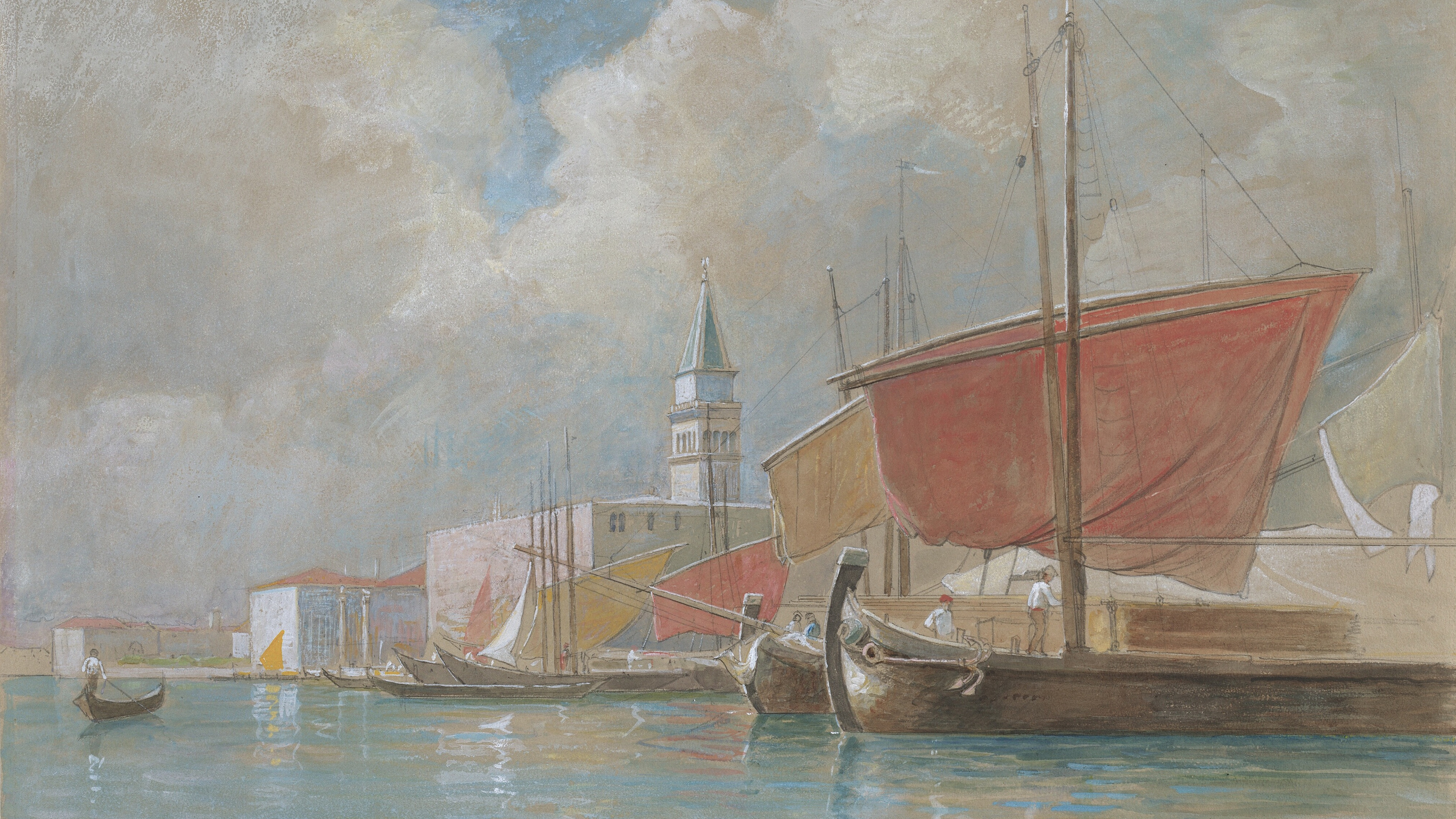 Lagoon Sails at Rest