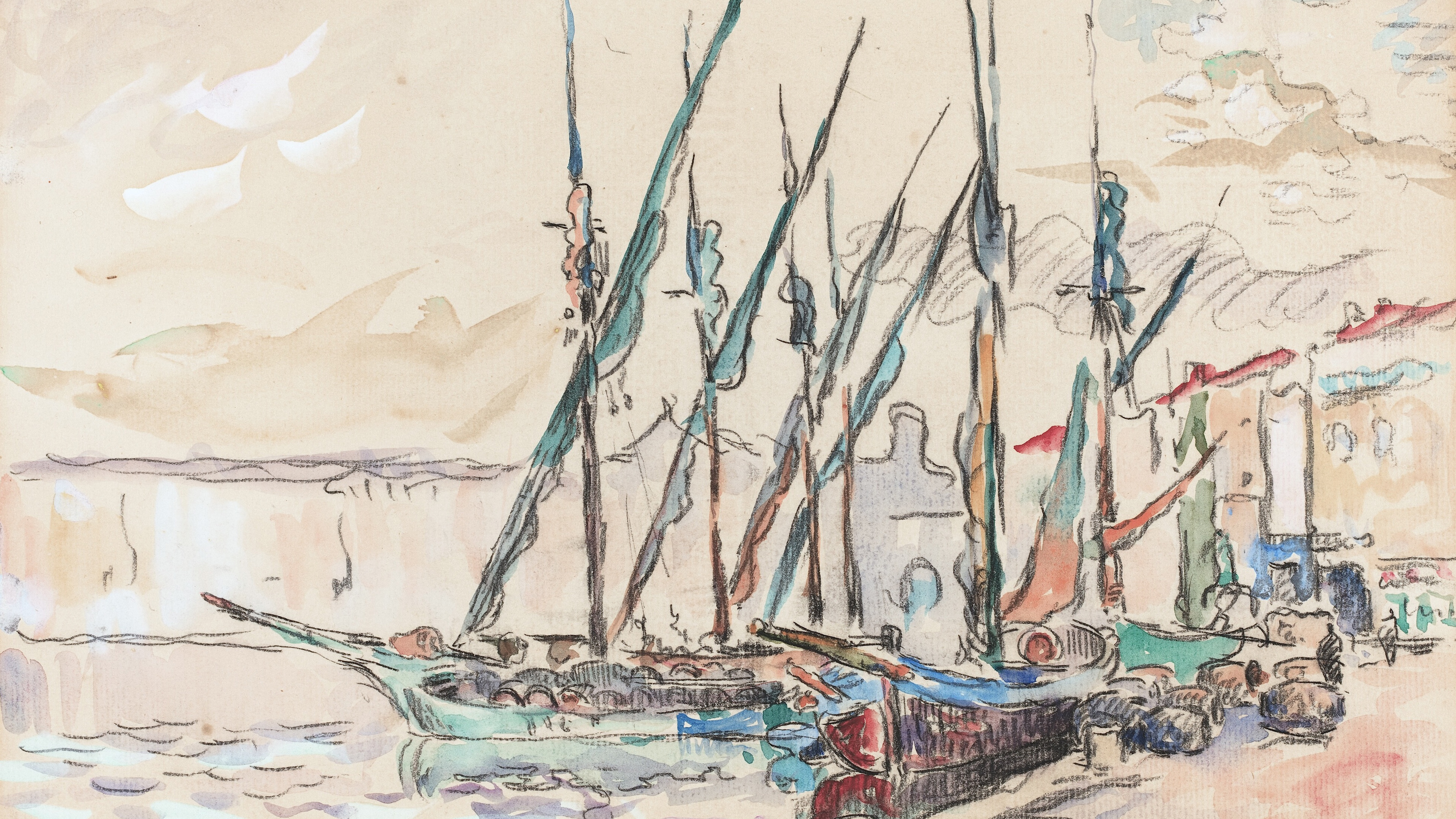 Harbor Mast Study