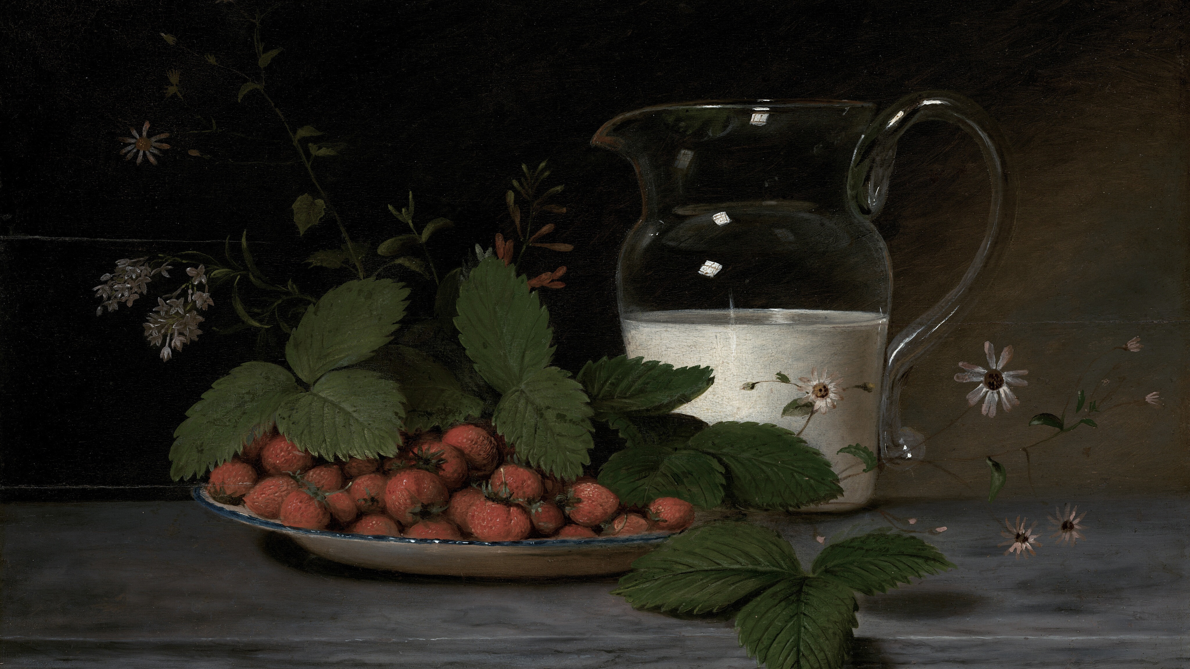 Strawberries at Dusk
