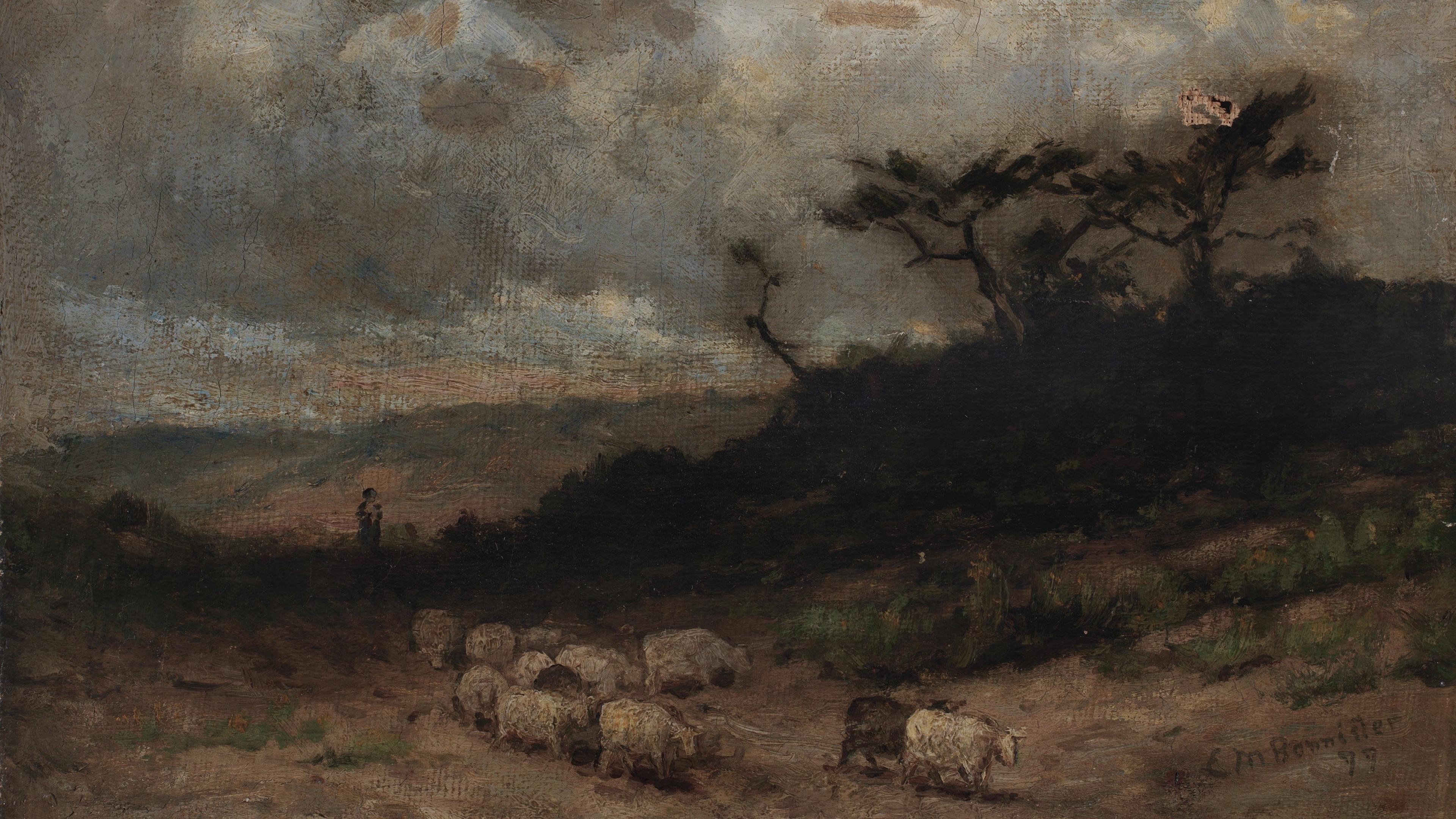 Dusk Over Moorland