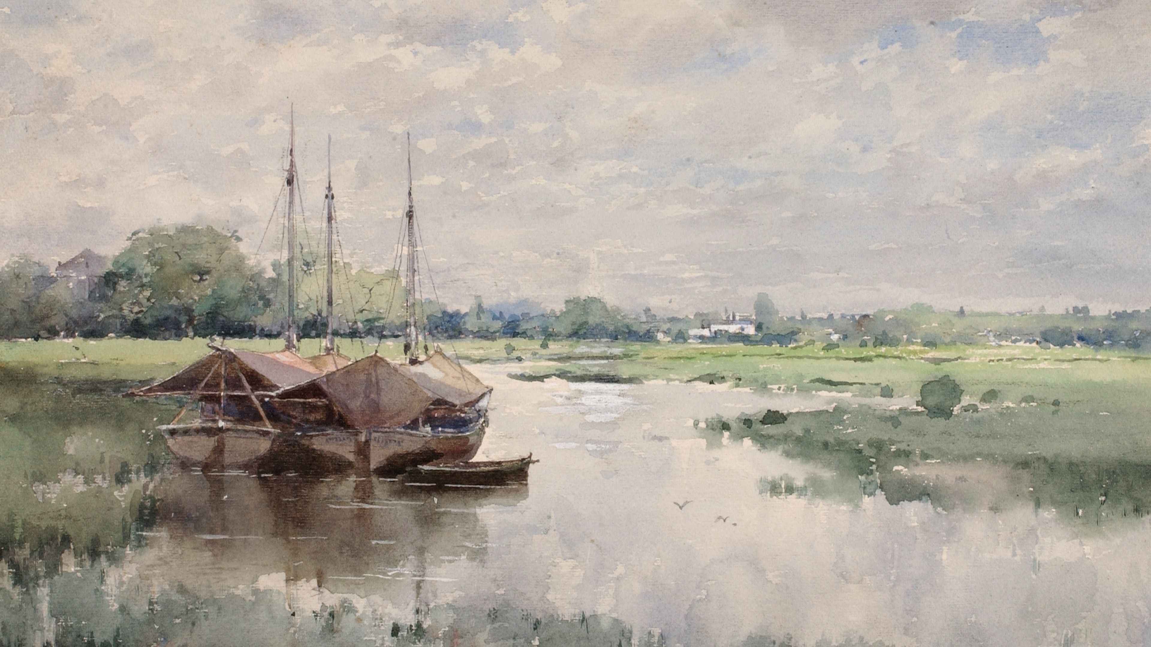 Misty Estuary Mooring