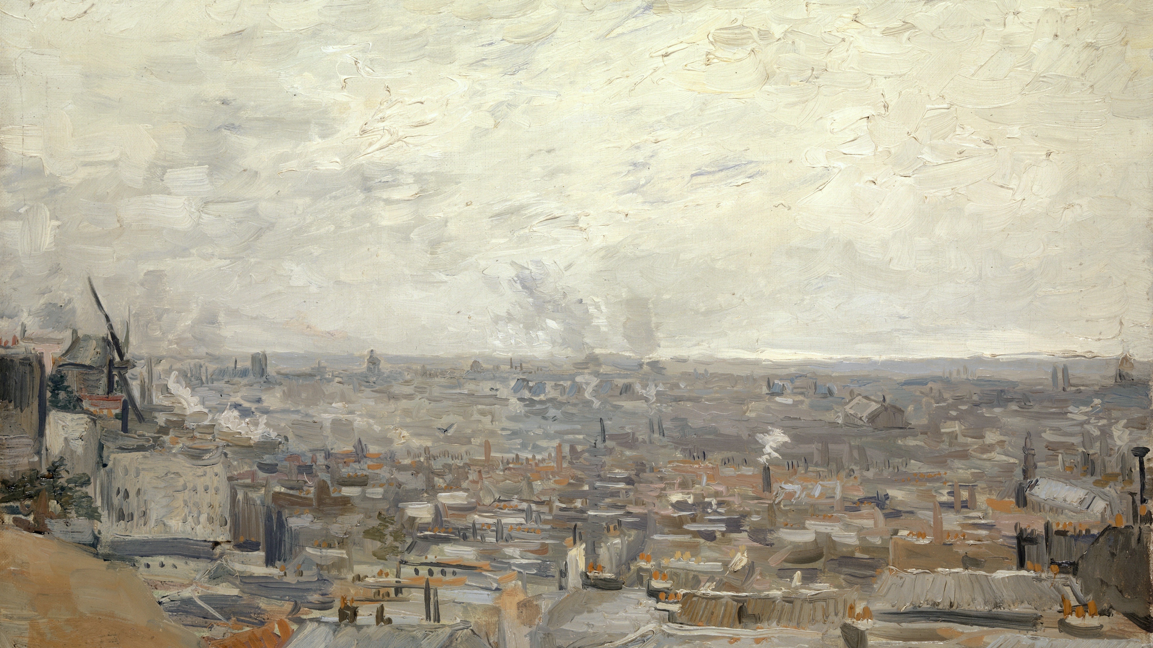 Overcast Urban Horizon
