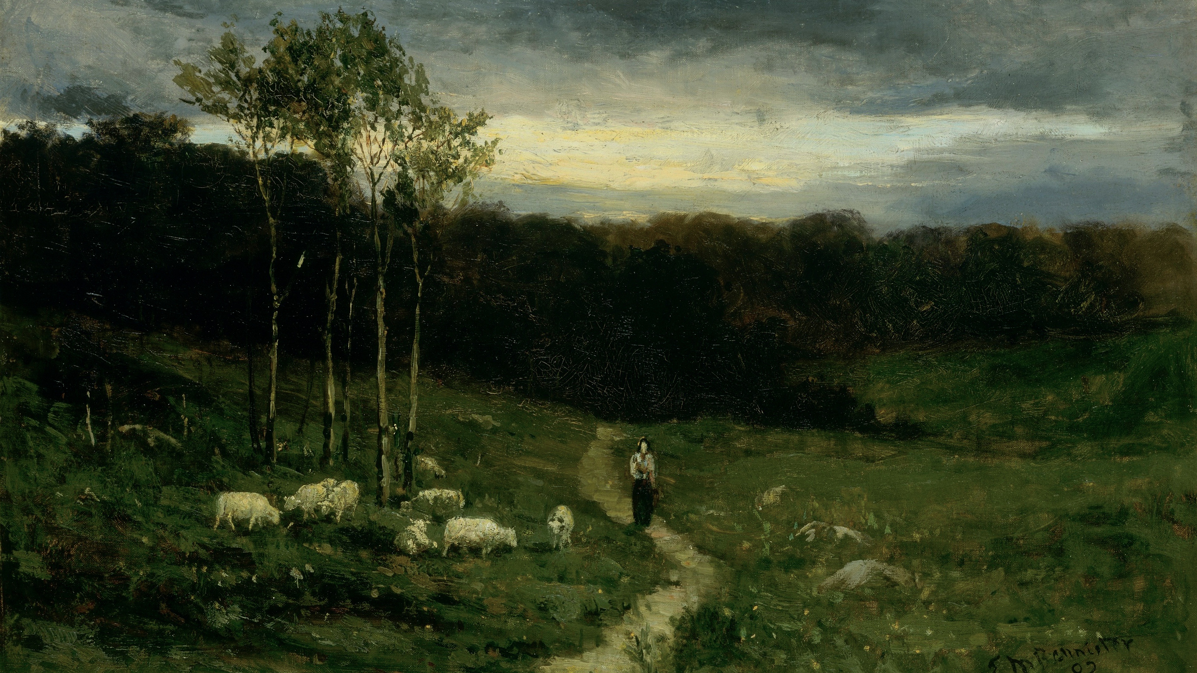 Twilight Meadow Path